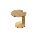 Bloom Side Table By Accord, Size: Medium, Finish: Louro Freijo