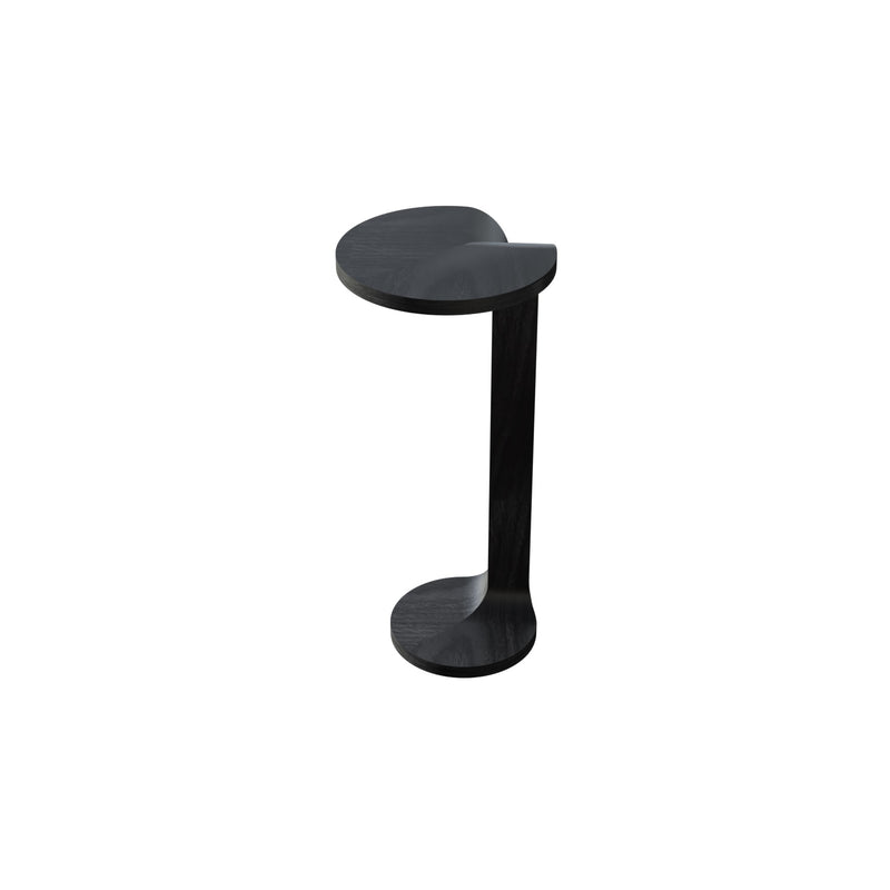 Bloom Side Table By Accord, Size: Small, Finish: Charcoal