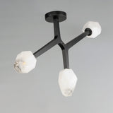 Blossom 3-Light LED Flush Mount by ET2 - Black