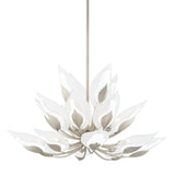 Blossom Chandelier - 20-Light - Silver Leaf by Hudson Valley