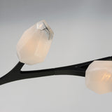 Blossom LED Chandelier by ET2 - 10-Light Linear Black