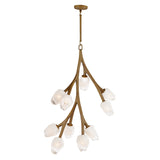 Blossom LED Chandelier by ET2 - 10-Light Vertical NAB