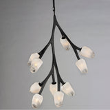 Blossom LED Pendant by ET2 - 10-Light Black