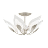 Blossom Semi Flush - Silver Leaf by Hudson Valley