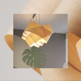 Natural Blume Drei Linear Pendant by Traum