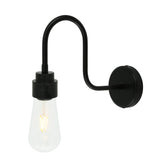Bo Swan Neck Wall Light - Matte Black