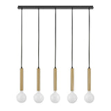 Bobbie Large Five Light Linear Chandelier