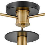 Bobbie Medium Three Light Semi-Flush Mount
