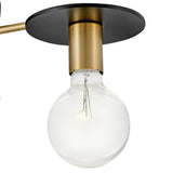Bobbie Medium Three Light Semi-Flush Mount