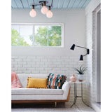 Bobbie Medium Three Light Semi-Flush Mount