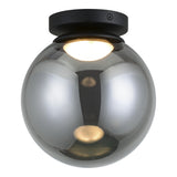 Boble Flush Mount 8 Inch Matte Black
