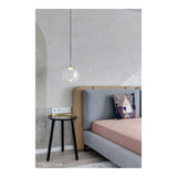 Boble Flush Mount shown installed