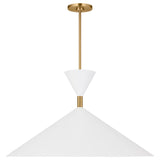 Bodhi Pendant Large Burnished Brass By Visual Comfort Main View 2