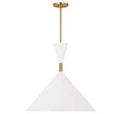 Bodhi Pendant Medium Burnished Brass By Visual Comfort Main View