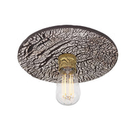 Bog Oak Ceiling Light