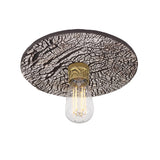 Bog Oak Ceiling Light