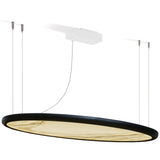 Bogota Pendant Light Large White Calcatta Marble Printed Fabric By Contradi