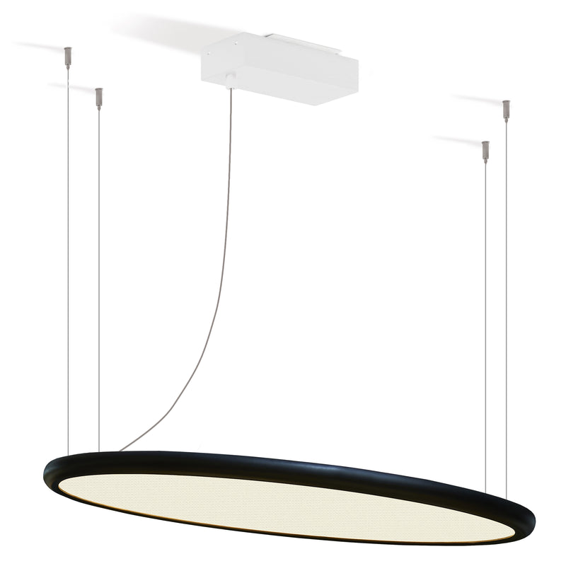 Bogota Pendant Light Small White Cotton By Contradi