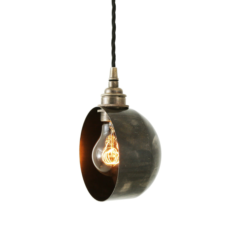 Bogota Quirky Pendant - Antique Silver