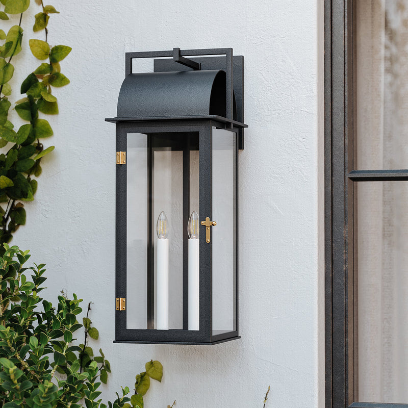 Bohen Exterior Wall Sconce Large By Troy Lighting Lifestyle View