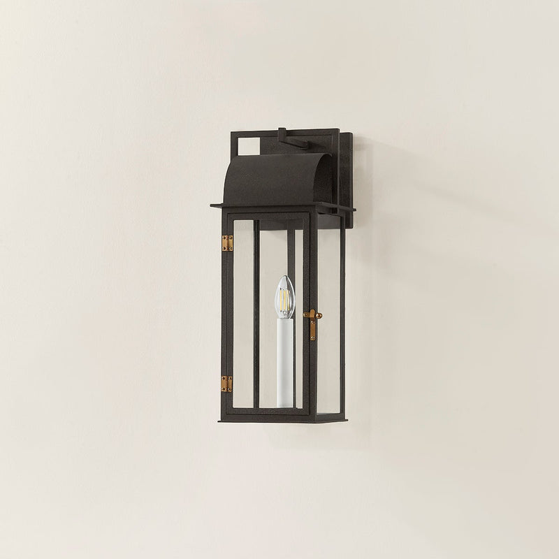 Bohen Exterior Wall Sconce Medium By Troy Lighting Side View
