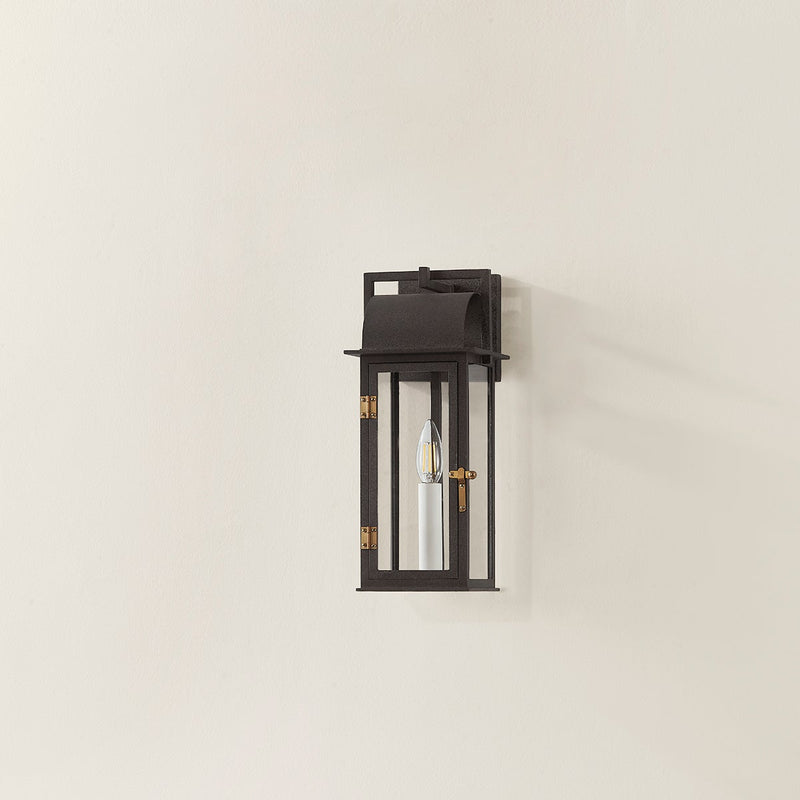 Bohen Exterior Wall Sconce Small By Troy Lighting Front View