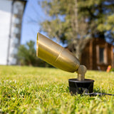 Bokaro Spike Light - Raw Brass