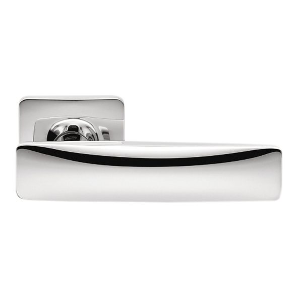 Bold Door Lever in Polished Chrome by Colombo Design