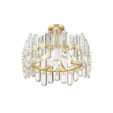 Bolton Semi Flush Mount 20.75'' Aged Brass