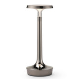 Bon Jour Unplugged Table Lamp By Flos, Finish: Black Chrome, Crown Style: No,  ,  | Casa Di Luce Lighting