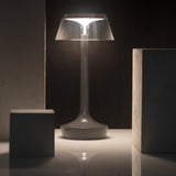 Bon Jour Unplugged Table Lamp Stormy Grey By Flos - Lifestyle View