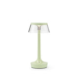 Bon Jour Unplugged Table Lamp Transparent Fresh Mint By Flos
