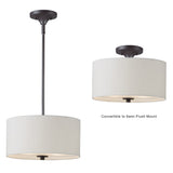 Bongo Pendant / Semi-Flush Mount Oil Rubbed Bronze by Maxim Lighting