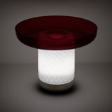Bonta Table Lamp Red Plate By Artemide