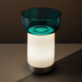 Bonta Table Lamp Turquoise .Bowl By Artemide