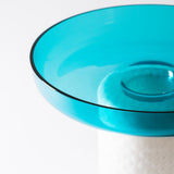 Bonta Table Lamp Turquoise Plate By Artemide-Detailed View