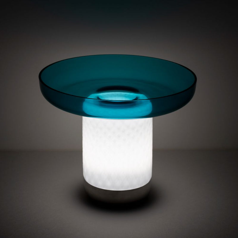 Bonta Table Lamp Turquoise Plate By Artemide