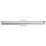 Bookkeeper LED Wall Light Medium Natural Polished Chrome By ET2 