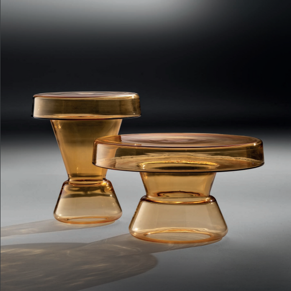 Borsea Side Table Amber By Di Glass
