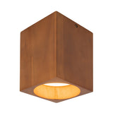 Bosco Flush Mount — 5 Inch (7 Inch Height), Natural Oak