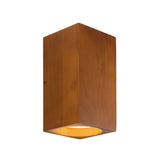 Bosco Wall Sconce — 5 Inch (10 Inch Height), Natural Oak