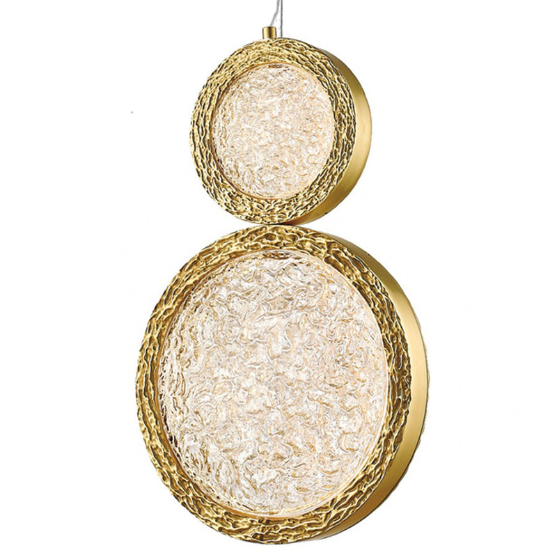 Bottega Double Pendant Polished Brass By Avenue Lighting Main View