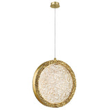 Bottega Pendant Light 10 Inch Polished Brass By Avenue Lighting Main View 2