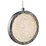 Bottega Pendant Light 13 Inch Polished Nickel By Avenue Lighting Main View