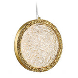 Bottega Pendant Light 6 Inch Polished Brass By Avenue Lighting Main View