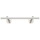 Botto Picture Light Small Polished Nickel By Visual Comfort Modern - Front View5