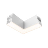Boulevard 90 Degree Corner Connector by Dals - Linear Pendant, 120 | 277 | 347V, White