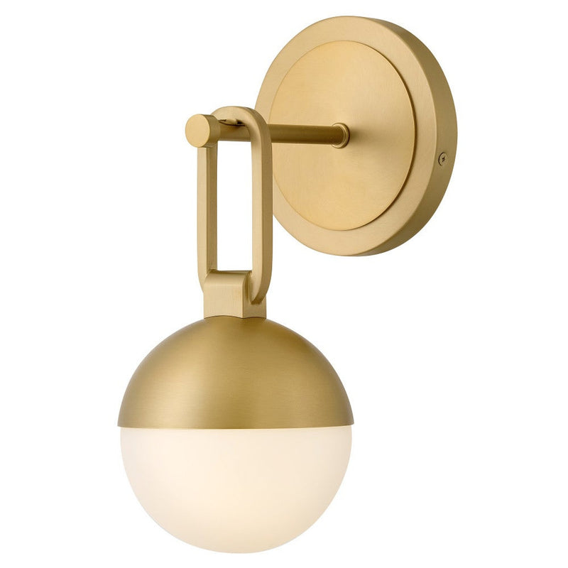 Bowie Sconce - Lacquered Brass
