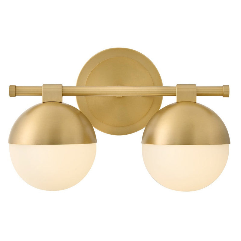 Bowie Vanity - 2 Lights Lacquered Brass