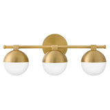 Bowie Vanity - 3 Lights Lacquered Brass